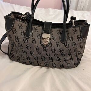 Black and gray Dooney&Bourke bag